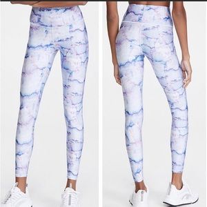 Terez HW Pastel Marble Leggings